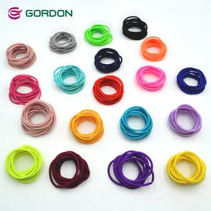 Gordon Ribbons Factory Wholesale Fashion Women Girls Basic Hair Accessories Thin Elastic Hair Ties Elastic Hair Band