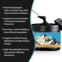 Complément Herbal en Gros pour le Cerveau : Résine de Shilajit Pur de l'Himalaya de Qualité Or 100% Naturelle pour le Soutien Immunitaire et la Vitalité