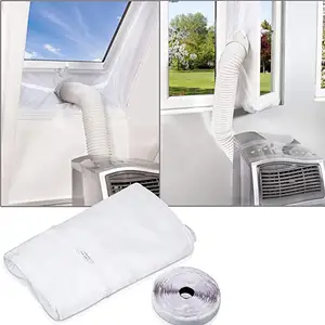 Pano de vedação do ar quente da janela com zíper, ar condicionado móvel