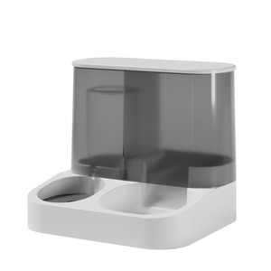 เครื่องให้อาหารและน้ำอัตโนมัติแบบสองช่อง - ขายส่งอุปกรณ์สัตว์เลี้ยง - Product Image 1