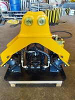 Compacteur vibrant de compacteur de plat hydraulique pour la mini excavatrice de 4-8 tonnes