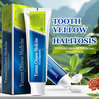 Vente en gros 100g Gleisere Yunnam Chrysanthème Dentifrice blanchissant Rafraîchir l'haleine Nettoyage en profondeur de la bouche Soins bucco-dentaires Dentifrice