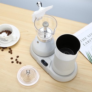 Ensemble de machine à café italienne entièrement automatique avec mousseur à lait, outils à café, vente en gros, cadeau, cafetière Moka, mousseur à lait - Product Image 4