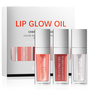 <span class=keywords><strong>Lip</strong></span> <span class=keywords><strong>Gloss</strong></span> Cair Herbal Mineral Tahan Air Matte Melembapkan <span class=keywords><strong>Lip</strong></span> Plumper Oil Lipstick Set 3pcs - Product Image 1