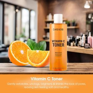 Tónico Facial Orgánico con Vitamina C, Reduce Líneas Finas, Manchas Oscuras, Ilumina, Antienvejecimiento e Hidratante - Product Image 2