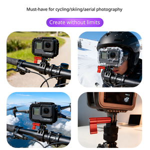 Tornillos de Acero Inoxidable Negros y Rojos, Accesorios para Cámaras Deportivas, Soporte GoPro, Tornillo Largo, Perno <span class=keywords><strong>Max</strong></span> para GoPro <span class=keywords><strong>Hero</strong></span> 10/9/8/7/6 - Product Image 2