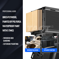 Équipement audio professionnel à prix d'usine : Subwoofer passif 18 pouces et enceintes line array 10 pouces pour églises, concerts et événements