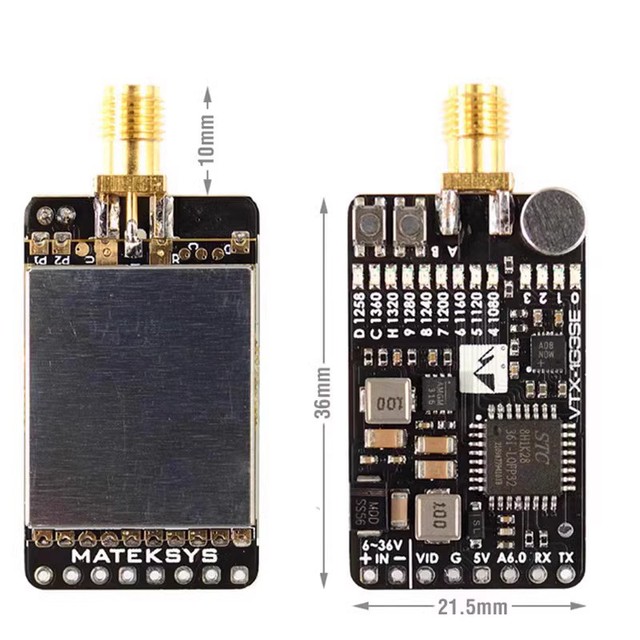 Matek Antenna Video Transmitter Receiver 1.2/1.3GHz ANT-Y1240/VTX/VRX for Video Transmission