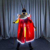 Set lumineux LED Singe King Qitian Sun Wukong Costume pour Graduation Thanksgiving Party Decorations-Inspiré Journey West Theme
