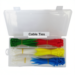 Bridas para cables de 10-20 cm, varios colores, paquete de 550 piezas para organización de dispositivos electrónicos - Product Image 2