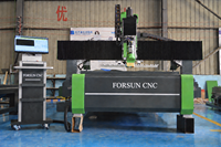 25% de réduction sur la machine de découpe CNC FORSUN haute efficacité 1328 de 1300*1500 mm avec changeur d'outils linéaire pour la découpe du bois MDF
