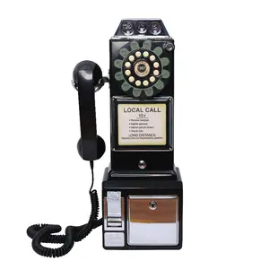 Old fashion Wedding Audio Guest Book Audio Recording Antique Telephone recorder Handset