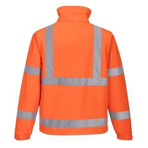 PORTWEST - S424ORRXXL <b>Hi</b>-<b>vis</b> Classic <b>Softshell</b> (3L) orange <b>jacket</b> - EAN 5036108225347 <b>HI</b>-<b>VIS</b> WORKWEAR - Product Image 2