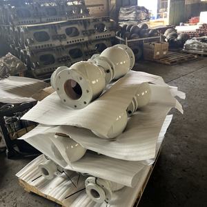 Vanne de décharge de réservoir en acier inoxydable pour machines de fonderie, fabrication de tôles, estampage et soudage, avec coude sphérique - Product Image 6