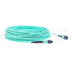 Cable de fibra de carbono de 12/24/núcleos multimodo OM3/OM4 LSZH 3MM F/M