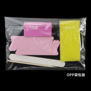 5 en 1 usage domestique professionnel jetable manucure pédicure ensemble trousse à outils <span class=keywords><strong>de</strong></span> soin des ongles <span class=keywords><strong>doigt</strong></span> bricolage lime à ongles presse sur le kit <span class=keywords><strong>de</strong></span> pointes d'ongles - Product Image 1