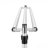 Kit de toile de fond Pipe and Drape avec 3 barres transversales en aluminium pour la décoration de scène d'événements et de mariages – Fournisseur d'usine