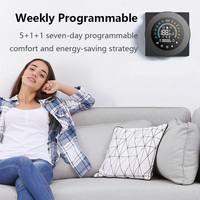 Design moderne 240V Smart Home Système de chauffage de l'eau intelligent Thermostat électrique avec téléphone App Control Floor Heating Parts
