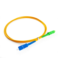 Single Multimode FTTH Fiber Optic Patch Cord SC/LC Connectors 3m SM/SX for Broadband Monitoring Computer Room Network