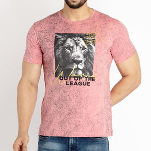 T-shirt surdimensionné en coton 100% lourd 2024 T-shirt d'été uni Streetwear T-shirt brodé pour hommes - Product Image 1