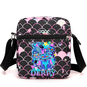 Bolsa transversal de anime BOTU Cartoon New Anime Hunter Team, bolsa de ombro única, bolsa de nylon para lanches. - Product Image 4