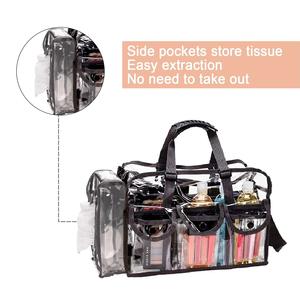 Daily Waterproof Travel Toiletry Plastic <b>Bag</b> Transparent Beach <b>Swimming</b> <b>Bags</b> PVC Zip Lock Makeup Clear Tote <b>Bag</b> - Product Image 3