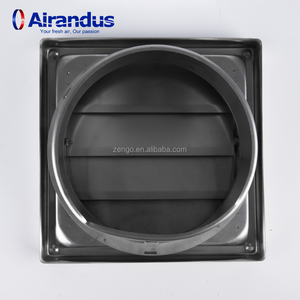 Rejilla de Ventilación de Acero Inoxidable <span class=keywords><strong>ZENGO</strong></span> SMS, Precio de Fábrica OEM, Sistema HVAC para Ventilación Universal, Rejilla de Aire para Pared Exterior, Rejilla de Ventilación para Lluvia - Product Image 5