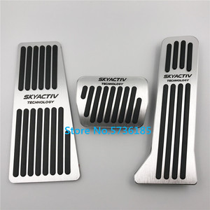 Cubierta de Pedal de freno para coche <span class=keywords><strong>Mazda</strong></span>, accesorio de Pedal de combustible para <span class=keywords><strong>Mazda</strong></span> 2 3 BL BM 6 GH GJ CX-5 CX5 CX 5 CX3 <span class=keywords><strong>CX7</strong></span> CX9 2015 2016 2017 2018 2019 - Product Image 4