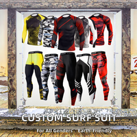 Ensemble de planches de surf SUP personnalisées haut de gamme en Spandex/Nylon écologiques, leashes inclus, et rashguard unisexe pour adulte (UPF50 anti-UV, séchage rapide)