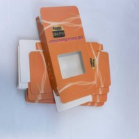 Boîte de papier d'emballage de câble de données USB de chargement d'impression pliable de logo personnalisé pour le chargeur de produit électronique