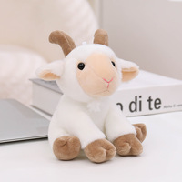 Panda assis 24 styles, poupée en peluche super douce, jouet mignon en coton PP, boîtes cadeaux pour machine à griffes, transfrontalier