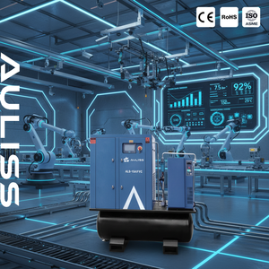 Le PLC commandent la grande pureté 8Bar 16Bar 1Nm3/H 3Nm3/H 5Nm3/H 10Nm3/H du générateur d'azote 99.99% avec le réservoir d'air 300L - Product Image 1