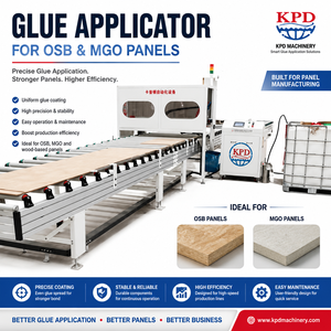Machine à coller automatisée pour panneaux sandwich grand format pour panneaux muraux et de toiture en XPS, PS, <span class=keywords><strong>mousse</strong></span>, OSB, SIP, fibres-<span class=keywords><strong>ciment</strong></span> - Product Image 4