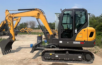 Excavatrice sur chenilles XE60G de 6 tonnes, trois modes de travail pour creuser, briser et niveler