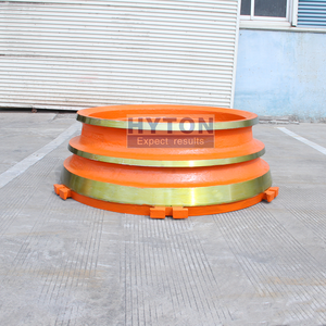 Doublure de concasseur à cône Mn18Cr2 résistante à l'usure, doublure de bol concave Mn18Cr2 adaptée à 814318917600 <span class=keywords><strong>GP500</strong></span> - Product Image 2