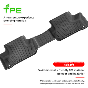 Tapis de sol de voiture anti-poussière tout temps TPE 3D Revêtements de sol imperméables Tapis de voiture antidérapant pour <span class=keywords><strong>Volvo</strong></span> <span class=keywords><strong>XC60</strong></span> 2018-2024 - Product Image 4