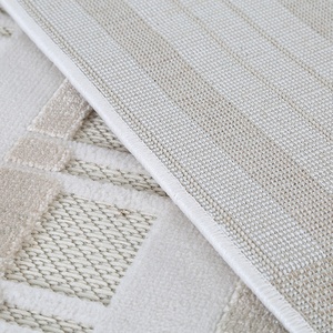 Sang Trọng Hiện Đại Màu Xanh Lá Cây Morocco Hình Học Sọc Thảm Tùy Chỉnh 3D Khu Vực Thảm Cho Phòng Khách Mô Hình Trừu Tượng Máy Làm - Product Image 6