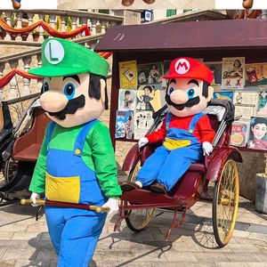 Nuevo Disfraz de Peluche Navideño al Estilo Anime de <span class=keywords><strong>Mario</strong></span> <span class=keywords><strong>Bros</strong></span> Personalizado al por Mayor para Adultos, Disfraz de Mascota de Alta Calidad de Shandong - Product Image 5