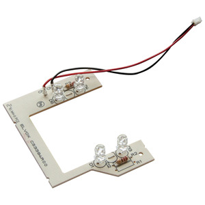 Panneau LED blanc pour plaque d'immatriculation 13F7 13I7 13T7 8x8,2 mm longueur 3,8 cm - Product Image 1