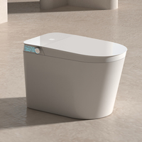 Salle de bain en céramique montée au sol wc toilette intelligente hôtelde purification de l'air cuvette de toilette intelligente