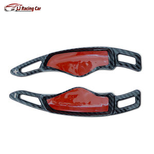 Accesorios interiores de coche un par Panel de <span class=keywords><strong>volante</strong></span> de coche decoración marco cubierta embellecedor moldura pegatina cubierta para <span class=keywords><strong>Hyundai</strong></span> <span class=keywords><strong>Tucson</strong></span> L - Product Image 3