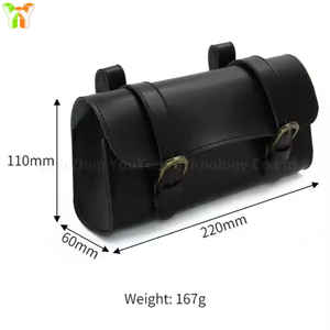 Sac de porte-<span class=keywords><strong>vélo</strong></span> Portable <span class=keywords><strong>Vintage</strong></span> en <span class=keywords><strong>cuir</strong></span> PU sac de siège arrière de <span class=keywords><strong>vélo</strong></span> pratique sac de selle de <span class=keywords><strong>vélo</strong></span> pratique pour le cyclisme en plein air - Product Image 5