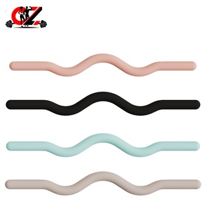 CZFIT - Juego de Barras de Pesas de Silicona de Diseño Moderno para Entrenamiento de Fuerza |   Barra para Press, Curl, Remo, Sentadillas y Abalanzadas - Product Image 1