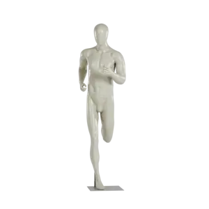 Window Display Full Body Running Male Mannequin Wholesales Price Fiberglass 2023 New Sport Men Stand mannequins