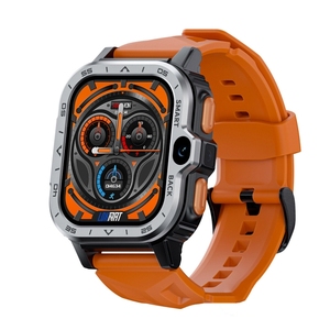 APPLLP 4 <span class=keywords><strong>MAX</strong></span> 2.02 pouces Android 8.1 4G réseau Wifi montre intelligente 2GB + 16GB Sport double caméra GPS Smartwatch avec carte SIM - Product Image 1