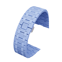 Tali Jam Tangan Keramik Warna Polos Model Terbaru untuk Jam Saku Swatch & AP Royal Pop Kolaborasi