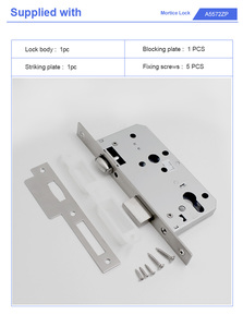 Fabbrica Custom A5572ZP mortasa di sicurezza Set di serratura per chiave antifurto resistente per sbloccare materiale di ferro in acciaio e alluminio impermeabile - Product Image 4