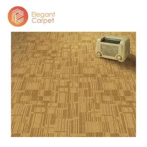 אריחי שטיח עם pvc או אריחי שטיח גיבוי ביטומן contec