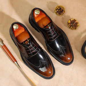 Botas Impermeables de Invierno, Estilo Nuevo, Clásicas, Versátiles, Casuales, de Caña Alta, para Trabajo al Aire Libre, de Cuero Genuino para Hombre, que Aumentan la Estatura, Deportivas - Product Image 1