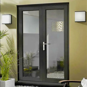 Prix de gros <span class=keywords><strong>Porte</strong></span> <span class=keywords><strong>d</strong></span>'<span class=keywords><strong>entrée</strong></span> extérieure durable en aluminium <span class=keywords><strong>Triple</strong></span> <span class=keywords><strong>vitrage</strong></span> Portes battantes ouvertes à charnières - Product Image 1